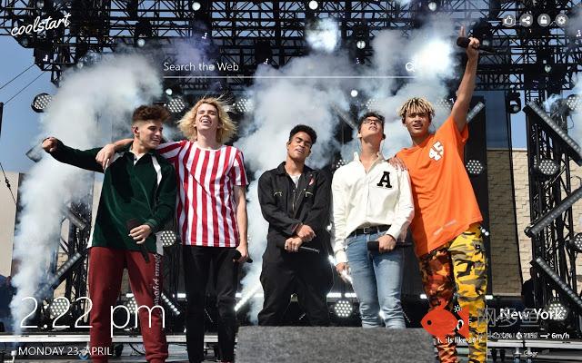 Prettymuch HD Wallpapers Music New Tab Theme