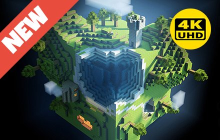 Minecraft Wallpapers & New Tab插件截图