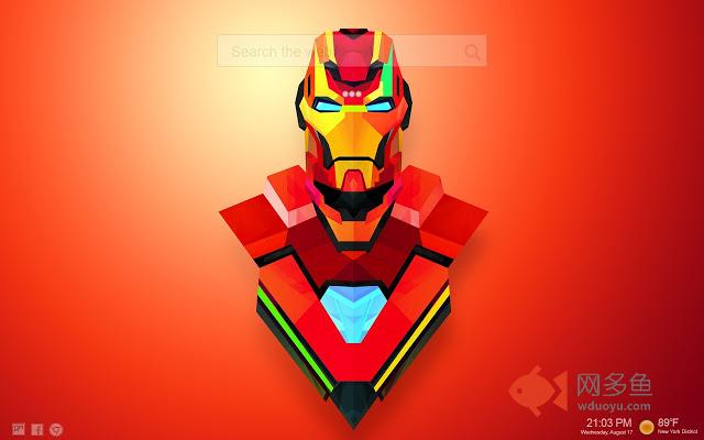 Iron Man NewTab Themes
