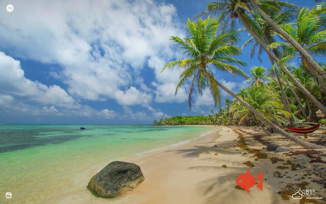 Caribbean Beaches HD Wallpapers New Tab