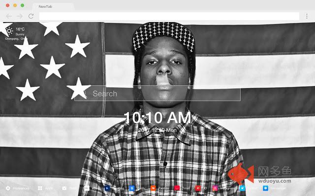 A$AP ROCKY 嘻哈 明星 高清 壁纸 新标签主题