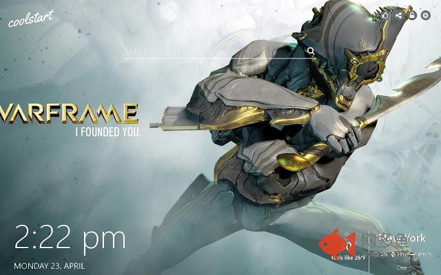 Warframe HD Wallpapers Games New Tab Theme