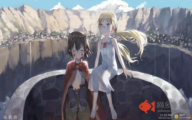 Made In Abyss New Tab Backgrounds