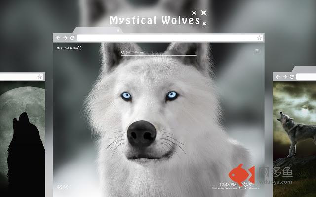 Mystical Wolves - Fantasy Wolf HD Wallpapers