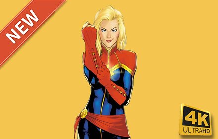 Captain Marvel Themes - Marvel Wallpapers插件截图