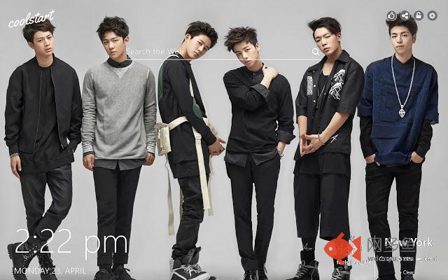 iKON HD Wallpapers K-Pop Music New Tab Theme