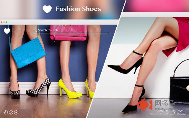 Fashion Shoes HD Wallpapers New Tab Theme