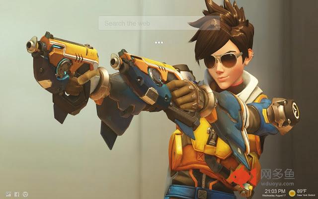 Overwatch Tracer New Tab