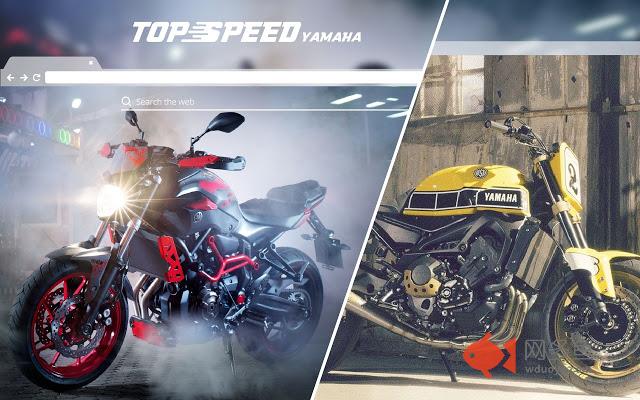Yamaha Motorcycle HD Wallpapers New Tab Theme