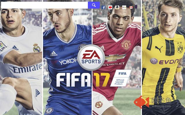 FIFA 2017 Game HD Wallpapers New Tab