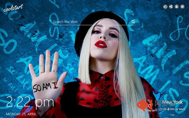 Ava Max HD Wallpapers Music New Tab Theme