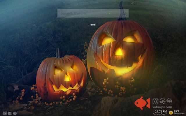 Halloween - Pumpkin New Tab