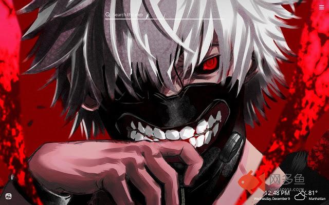 Kaneki Ken Tokyo Ghoul HD Wallpapers New Tab