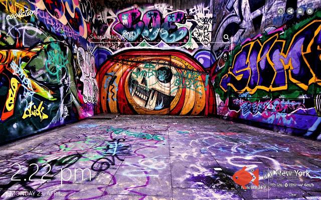 Graffiti HD Wallpapers Art New Tab Theme