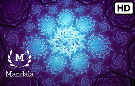 Mandala HD Wallpapers New Tab Theme插件截图