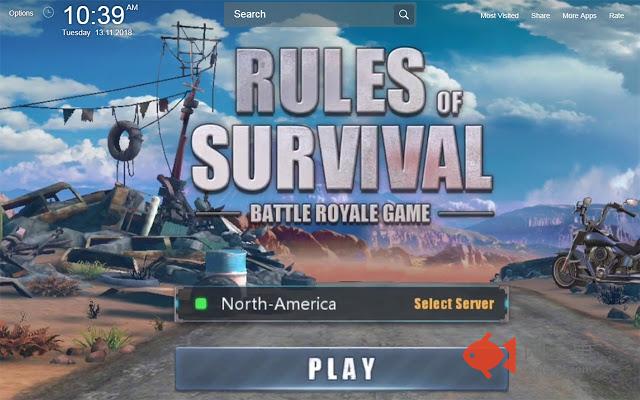 Rules of Survival Wallpapers Theme New Tab