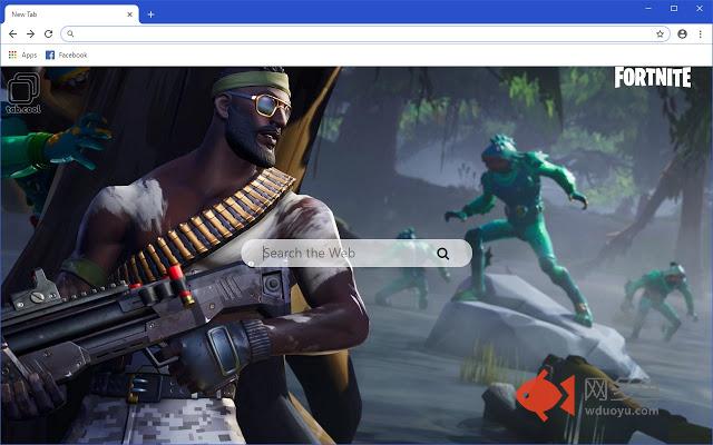 Cool Fortnite HD Wallpapers New Tab Theme