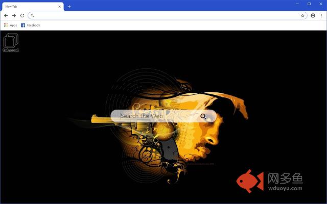 Cool 2pac HD  Tupac Hip Hop Music Theme插件截图