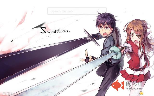 Kirito - Sword Art Online Themes NewTab HD