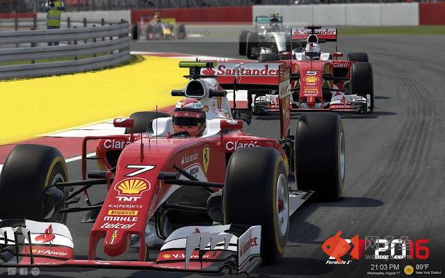 F1 2016 HD NewTab