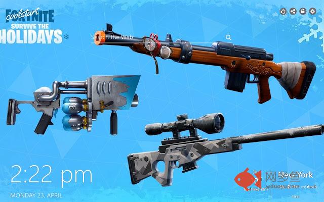 Fortnite Guns HD Wallpapers Battle Royale