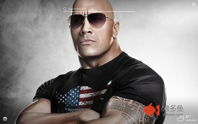 The Rock HD Wallpapers New Tab Theme