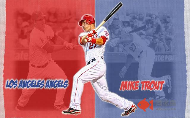 Mike Trout Themes & New Tab
