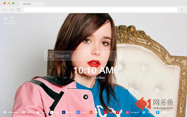 艾伦·佩姬 新标签页 高清壁纸 热门壁纸 主题