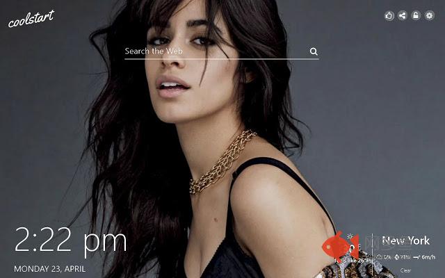 Camila Cabello HD Wallpapers New Tab Theme