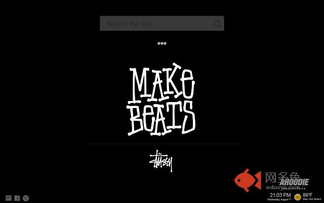 Stussy Dope HUF New Tab Wallpapers