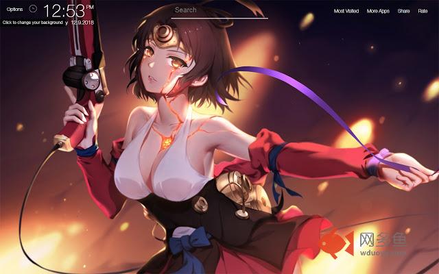 Koutetsujou no Kabaneri Wallpapers HD New Tab