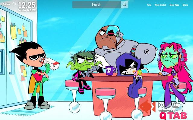 Teen Titans Go New Tab Wallpapers