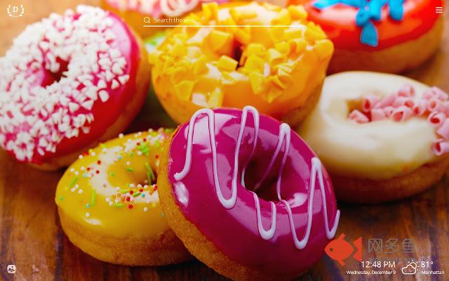 Donuts HD Wallpapers New Tab Theme