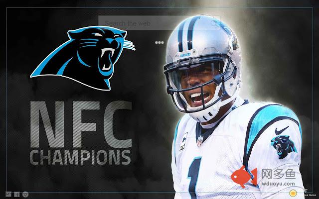 Cam Newton New Tab Themes HD