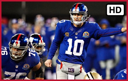NY Giants NFL HD Wallpaper New Tab Theme插件截图