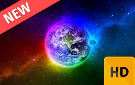 Space New Tab Page插件截图