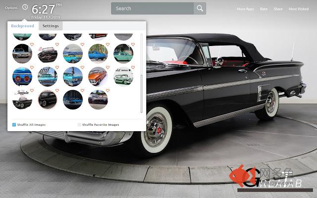 Chevy Impala Wallpapers Theme|GreaTab