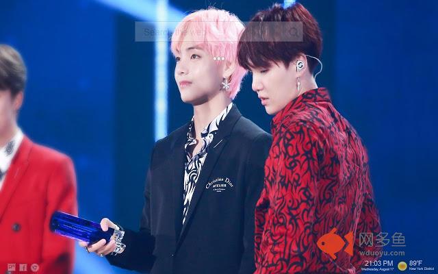 V & Suga BTS HD Wallpapers New Tab