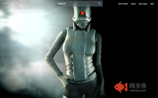 Half Life Wallpapers Theme New Tab插件截图