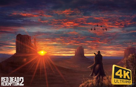 Red Dead Redemption NewTab HD Themes插件截图