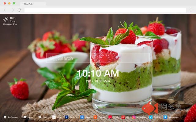 猕猴桃 新标签页 高清壁纸 热门壁纸 主题