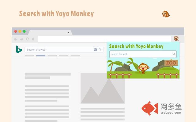 Search with Yoyo Monkey