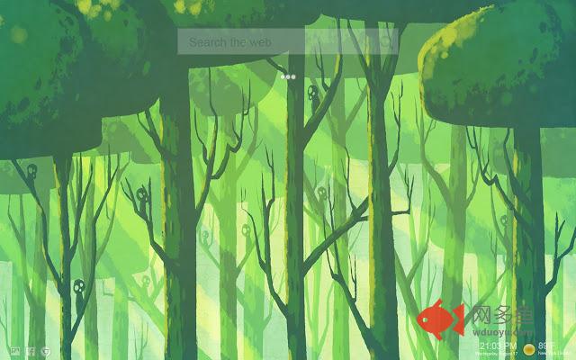 Minimalist Backgrounds New Tab