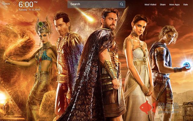 Gods Of Egypt Wallpapers Theme New Tab