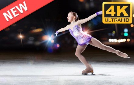 Figure Skating HD Wallpapers Ice Skates Theme插件截图