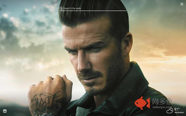 David Beckham HD Wallpapers New Tab Theme