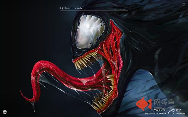 Venom HD Wallpapers New Tab Theme