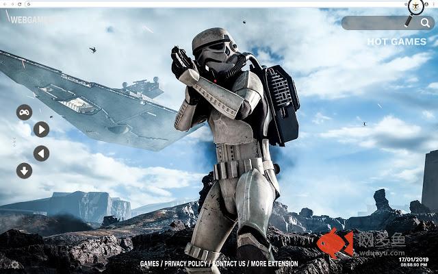 Star Wars HD Wallpapers New Tab