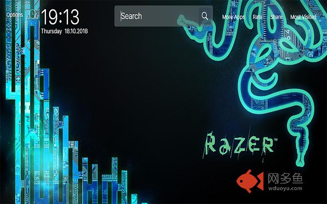 Razer Wallpapers for New Tab 
