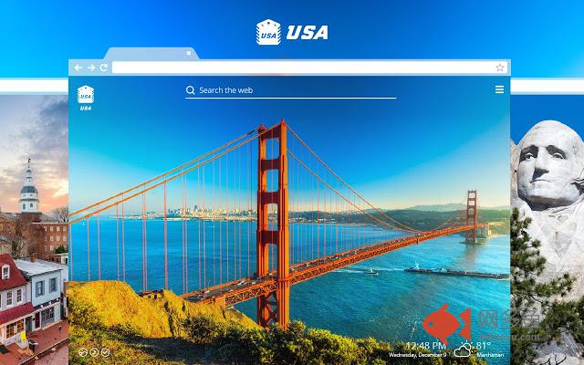 USA HD Wallpapers New Tab Theme